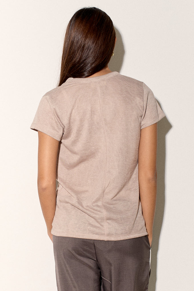 חולצת וי סלאב מוס