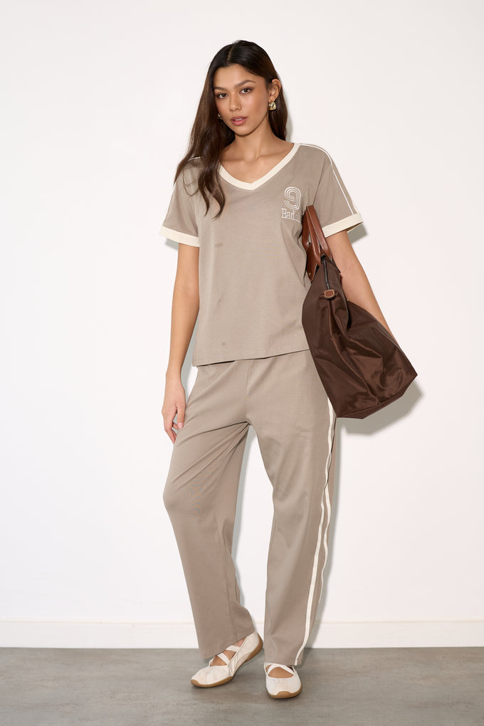 חליפת וי כותנה 91