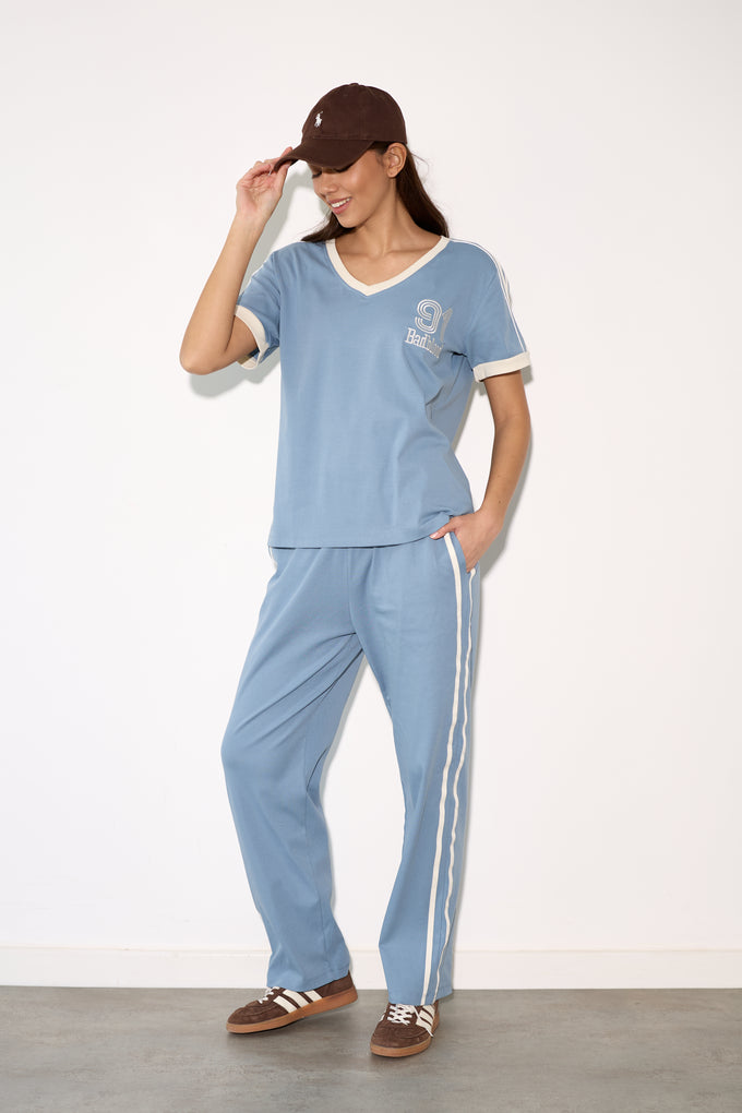 חליפת וי כותנה 91