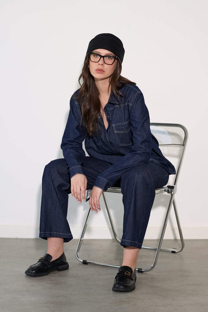 ג'ינס חגורת בנדנה