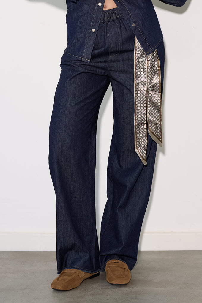 ג'ינס חגורת בנדנה