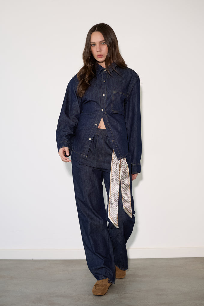 חולצת ג'ינס מיילס