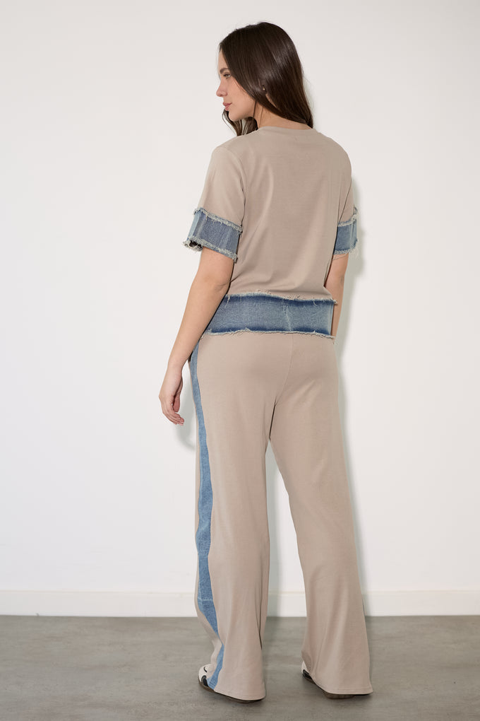 חליפת TRUE שילוב ג'ינס