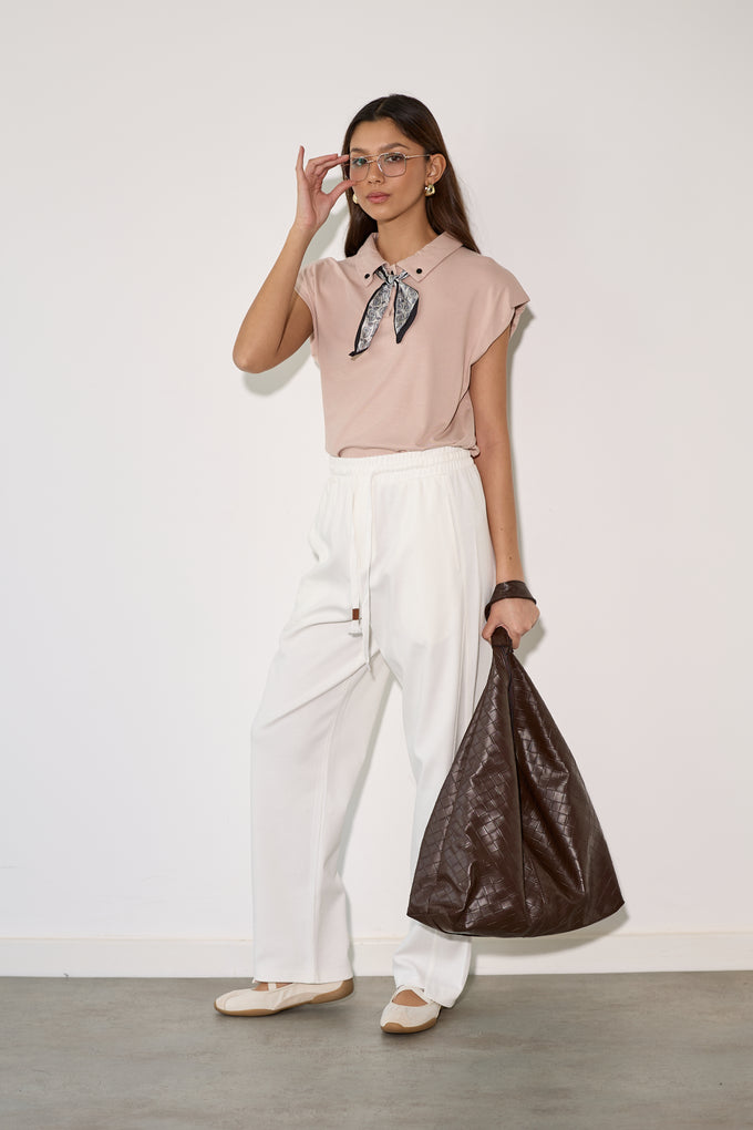 חולצת פולו בנדנה