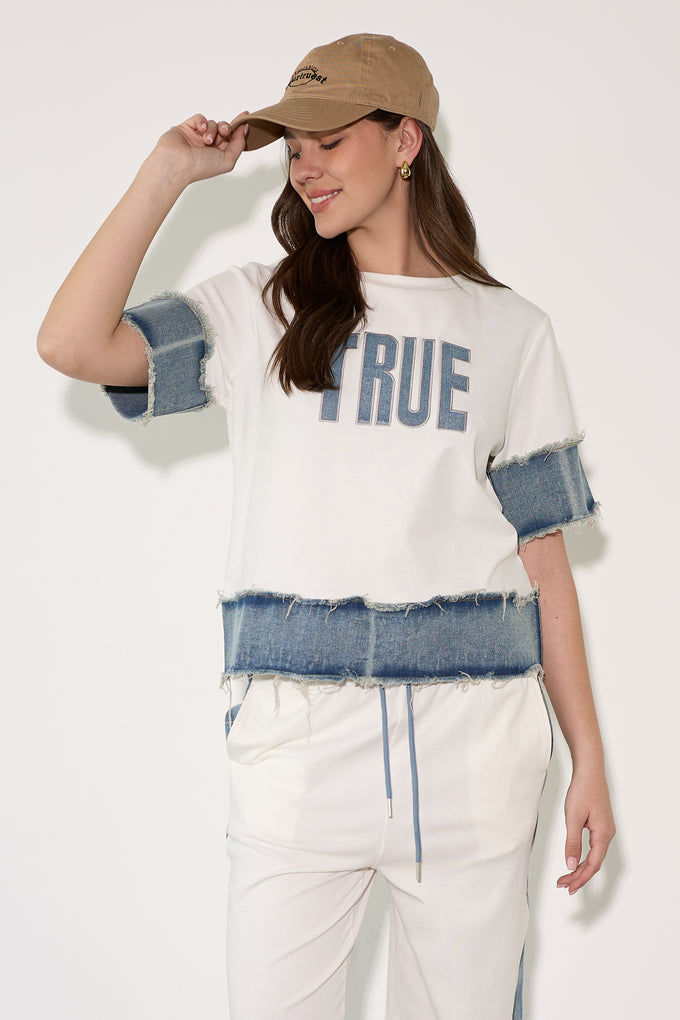חליפת TRUE שילוב ג'ינס