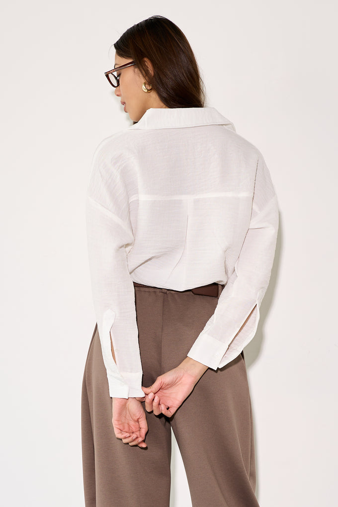 חולצת קיילי מכופתרת