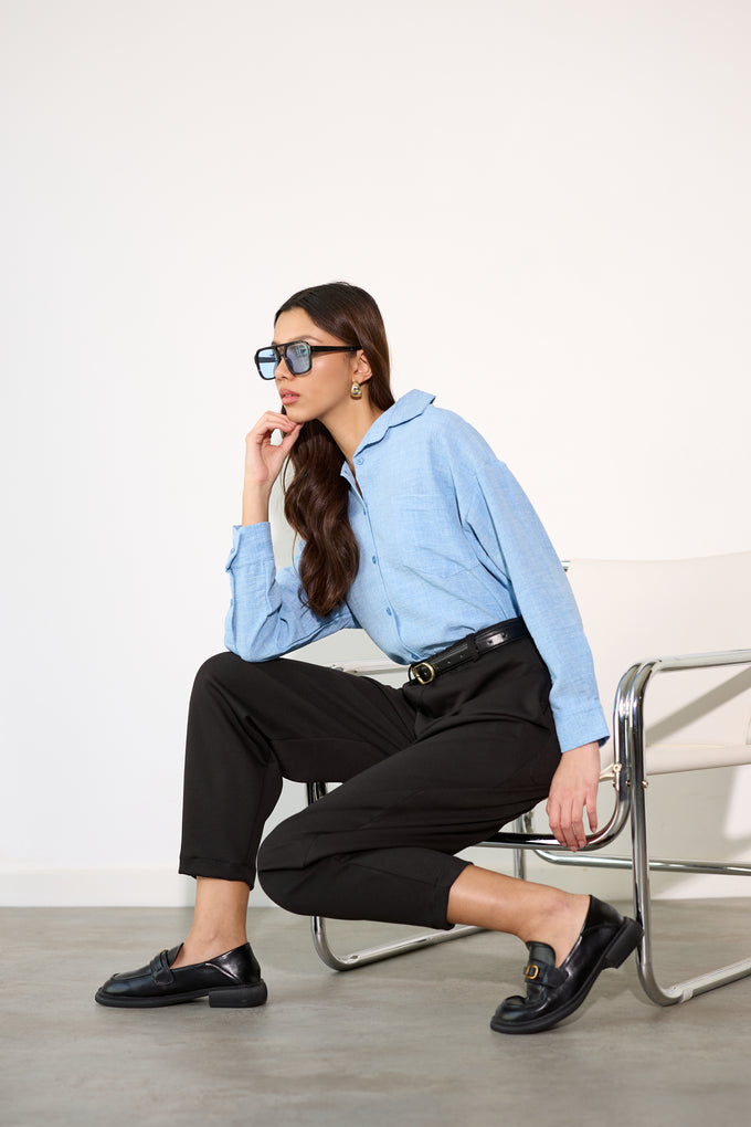 חולצת קיילי מכופתרת