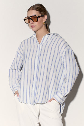 מכופתרת פשתן ג'יימס