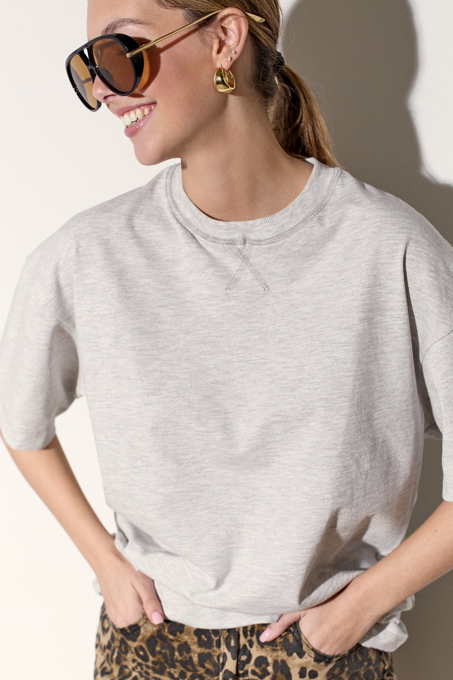 טי-שרט אוברסייז BASE