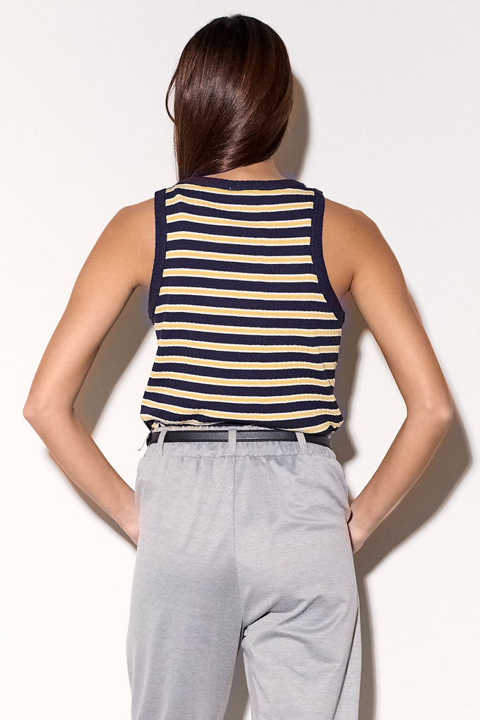 גופיית ריב סריג פסים