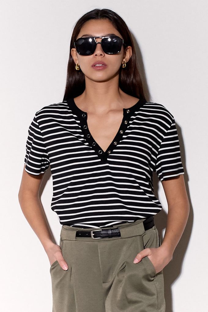 חולצת לזלי פסים