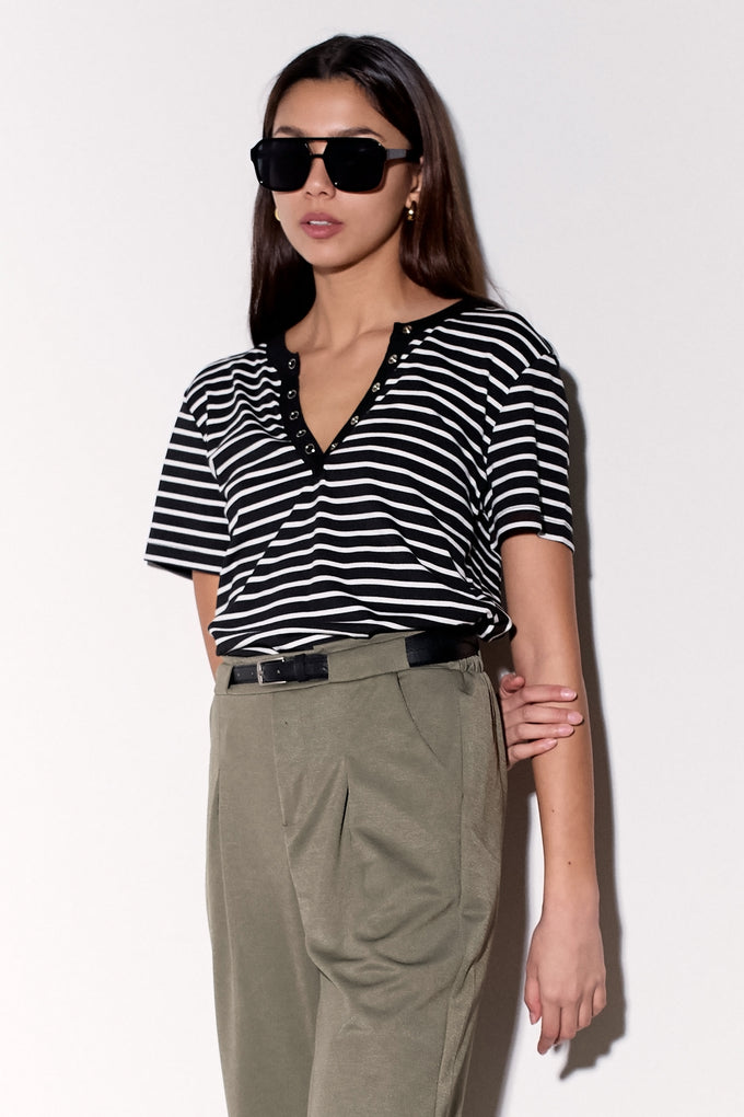 חולצת לזלי פסים