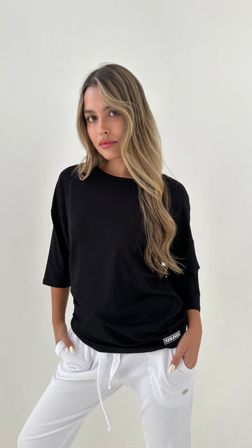 טוניקה מבד סימפוניה בשילוב פ'ץ