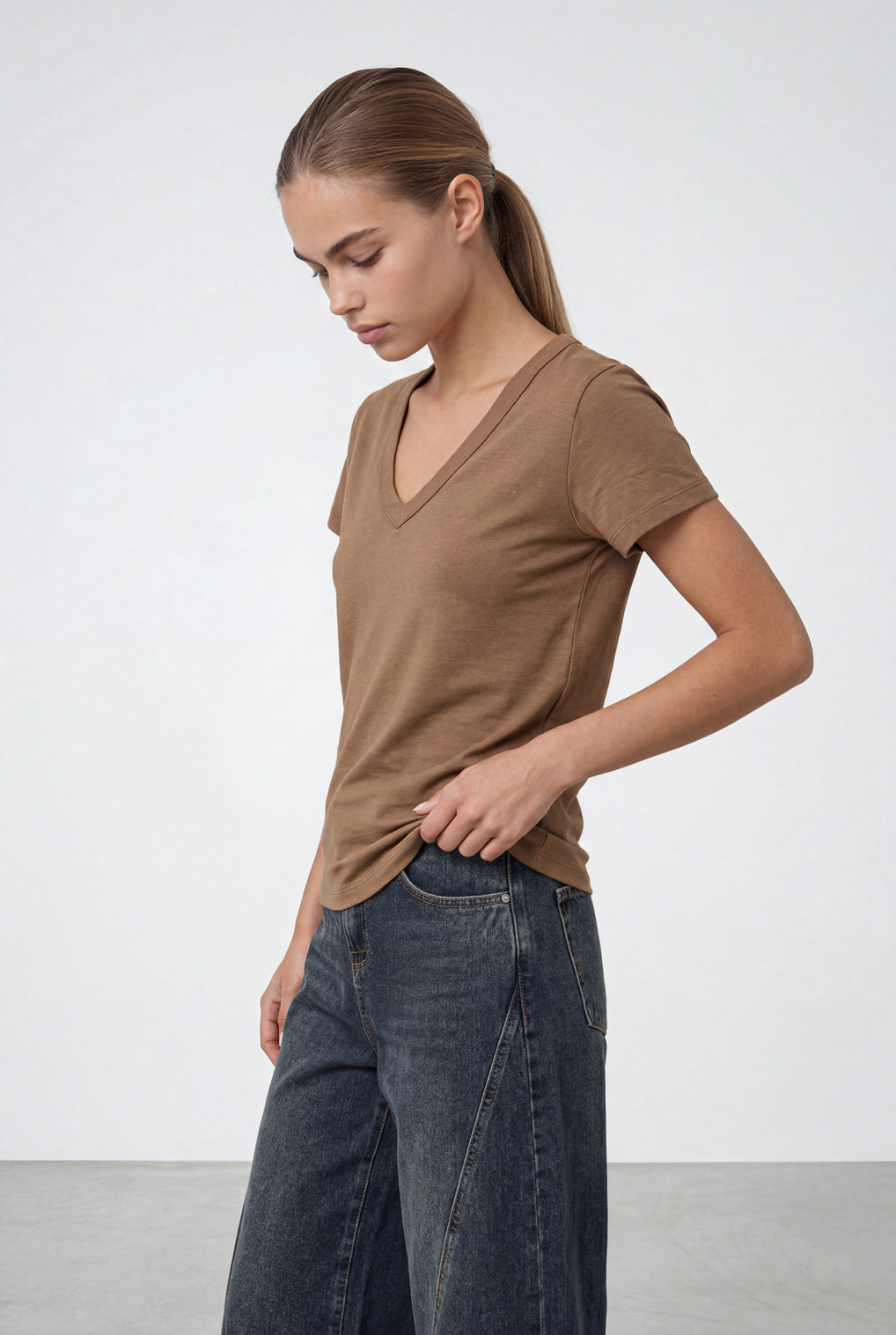 חולצת פיינריב גולי תפר בגב