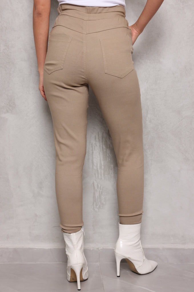 מכנסי דריל כפתורים