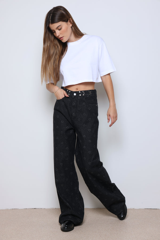 ג'ינס לבבות קרסים