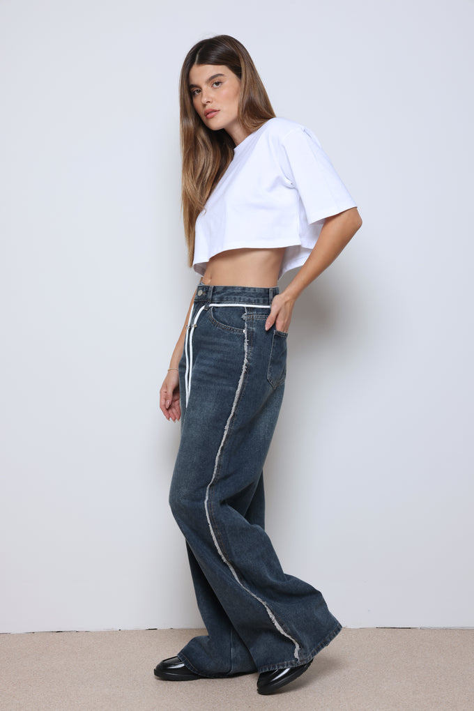 ג'ינס הופמן כחול כהה