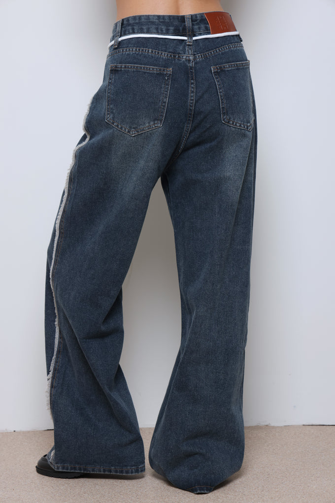 ג'ינס הופמן כחול כהה