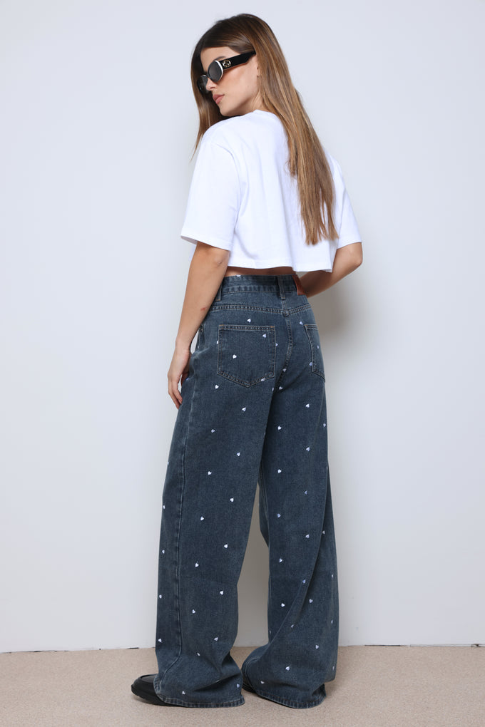 ג'ינס טקסס כחול כהה