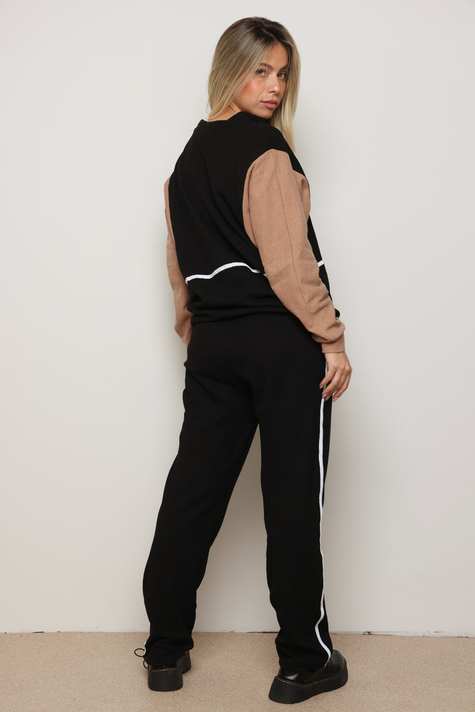 חליפת סריג רוכסן FUTURE