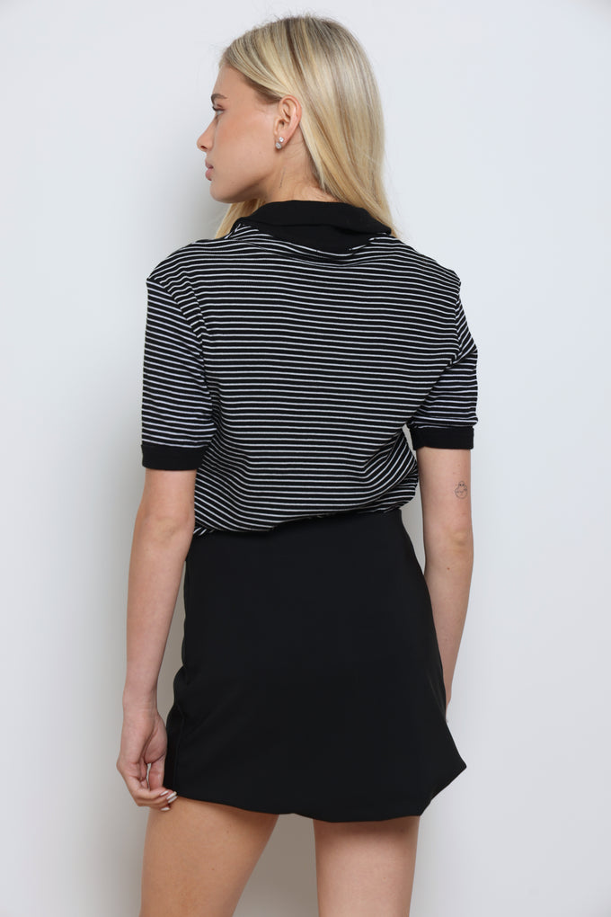 חולצת פולו ריב פסים