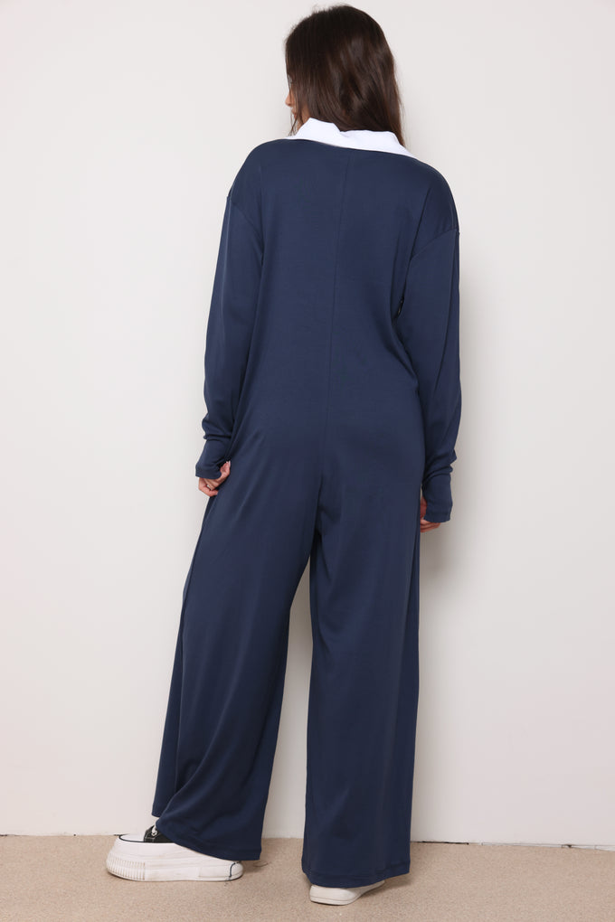 אוברול דונה מכופתר