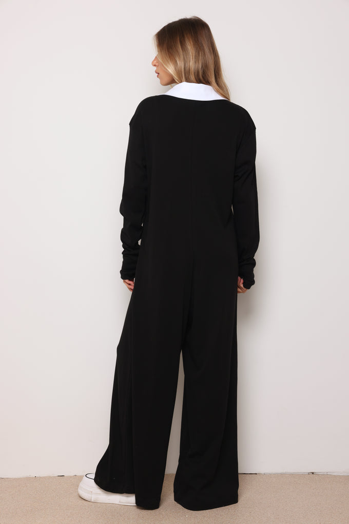 אוברול דונה מכופתר