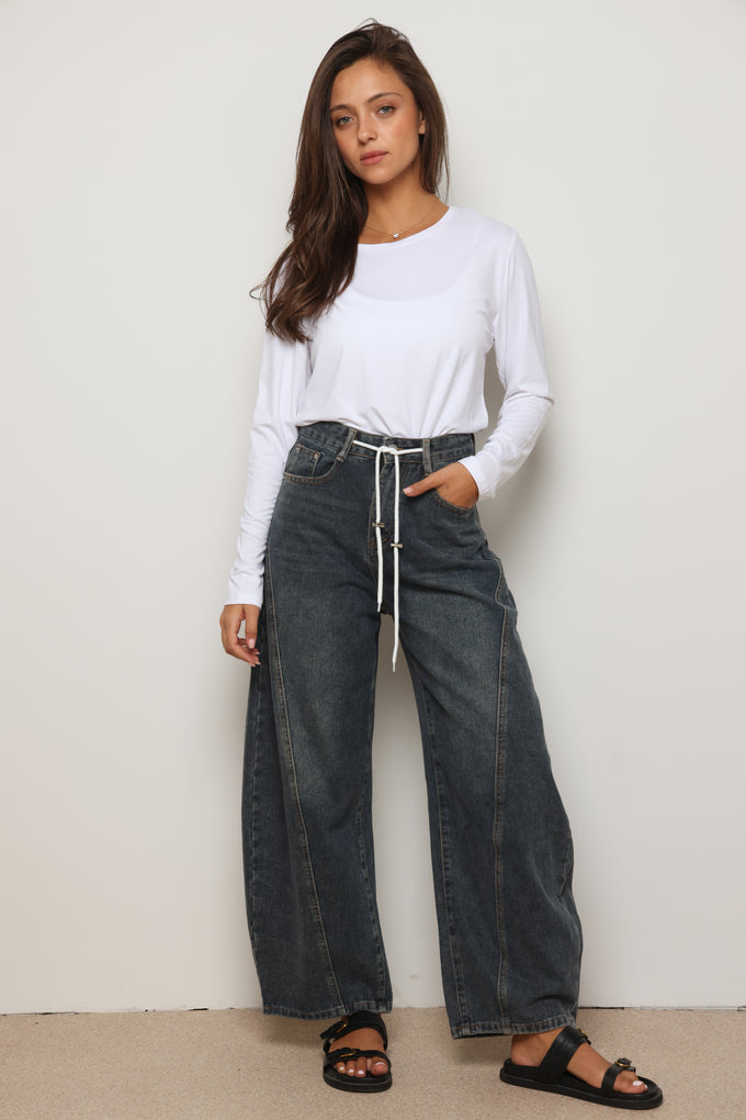 ג'ינס רפאל כחול כהה