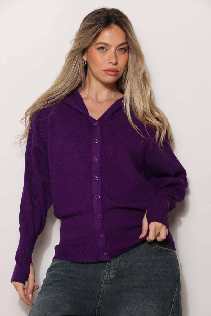 קרדיגן קפוצ'ון כוורת