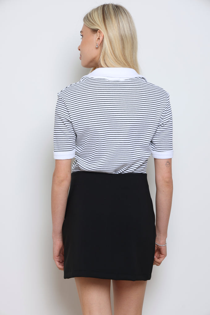 חולצת פולו ריב פסים