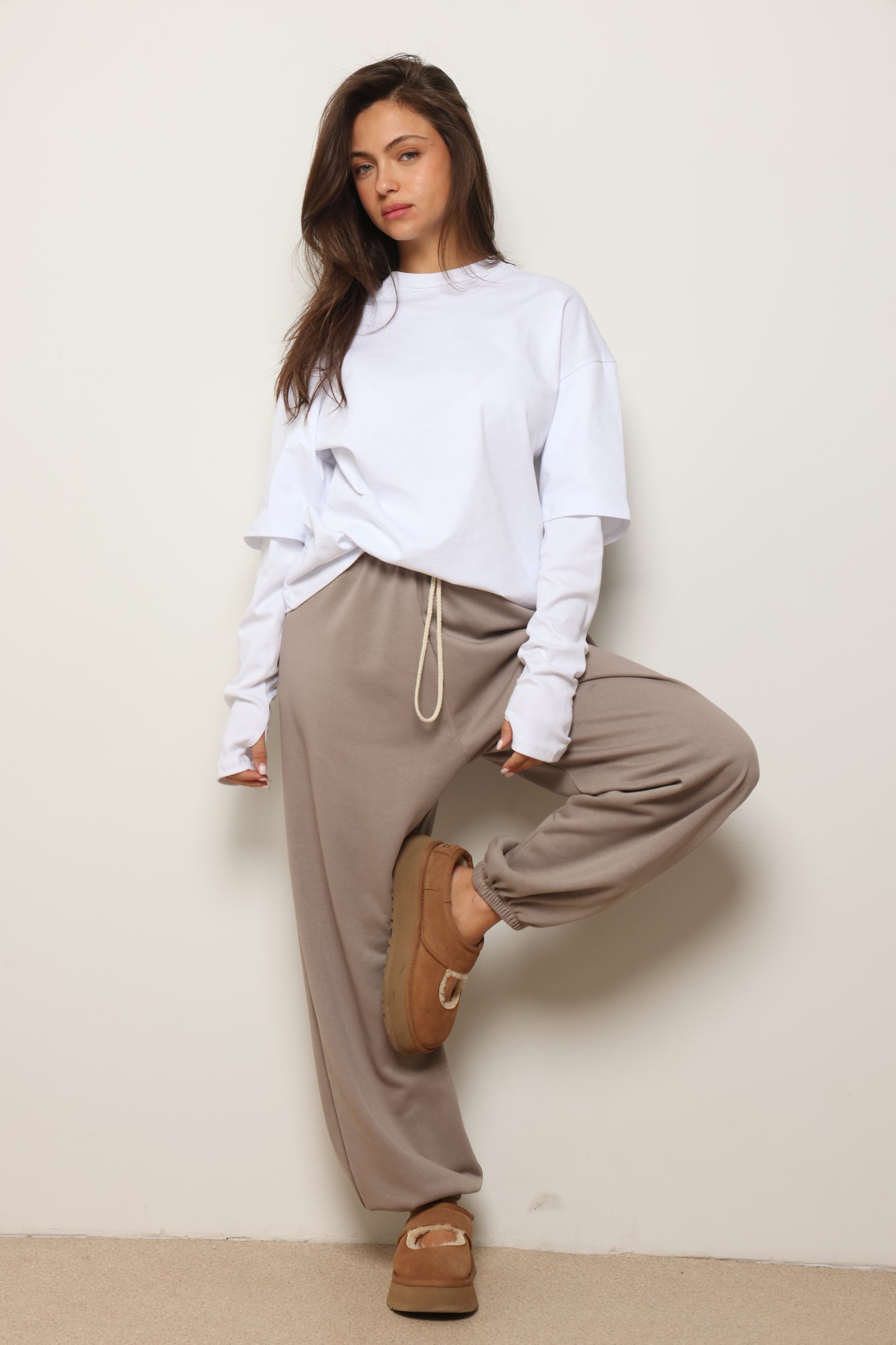 מכנסי אדלין גומי