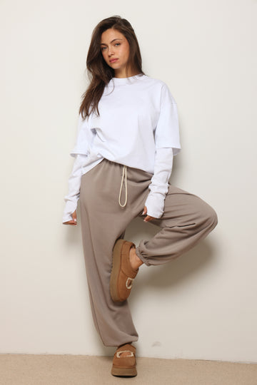 מכנסי אדלין גומי