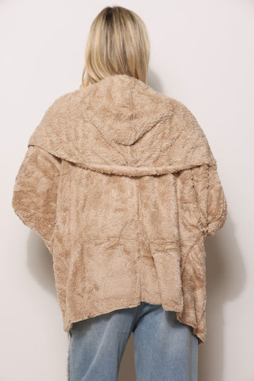 פונצ'ו כירבולית מנג'ט