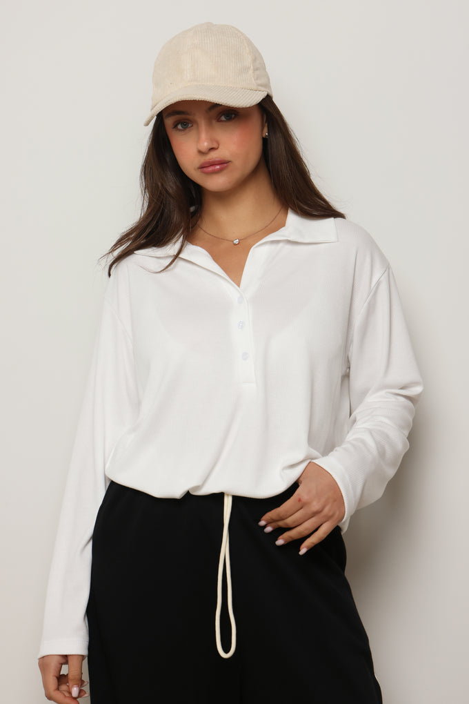 טוניקת מודאל עטלף צווארון