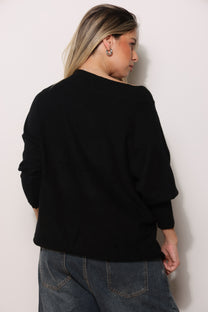 סריג במגע רך רייבן