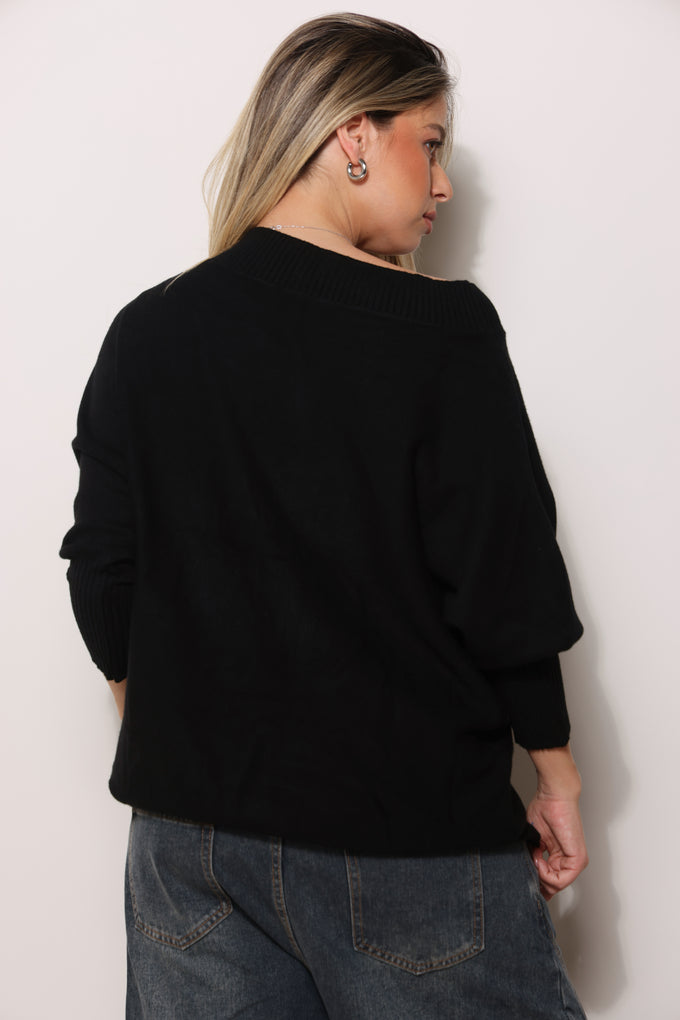 סריג במגע רך רייבן