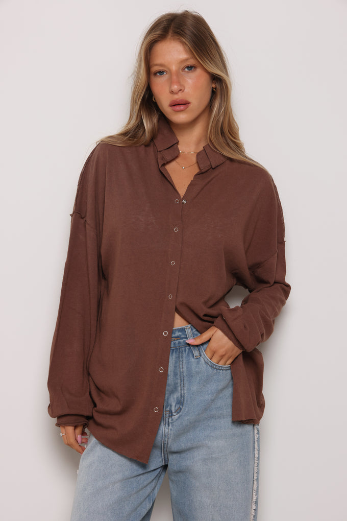 חולצה מכופתרת פלאם