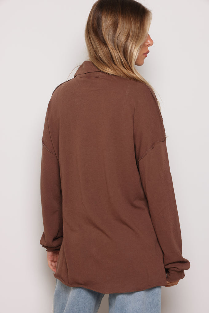 חולצה מכופתרת פלאם