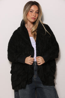 פונצ'ו כירבולית מנג'ט