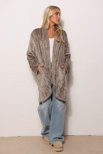 פונצ'ו כירבולית ארוך