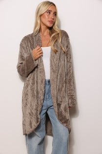 פונצ'ו כירבולית ארוך