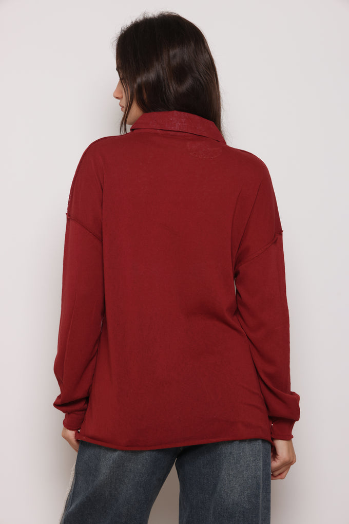 חולצה מכופתרת פלאם