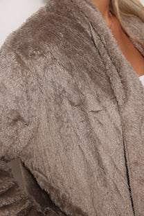 פונצ'ו כירבולית ארוך