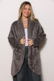 פונצ'ו כירבולית ארוך