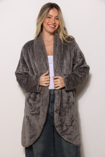 פונצ'ו כירבולית ארוך