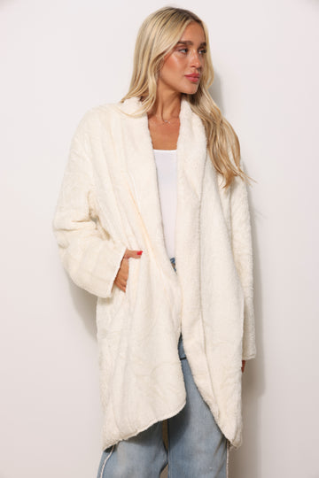 פונצ'ו כירבולית ארוך