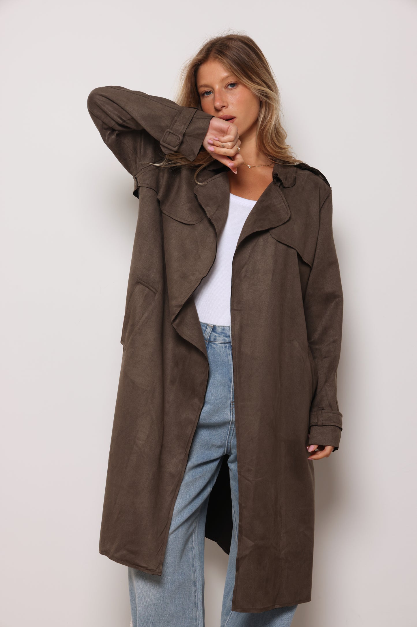 מעיל טרנץ' אודרי