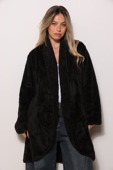 פונצ'ו כירבולית ארוך