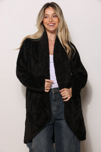 פונצ'ו כירבולית ארוך