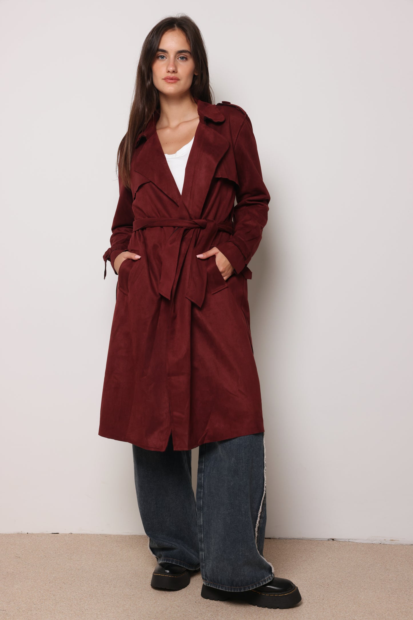 מעיל טרנץ' אודרי